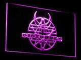 Disturbed (2) LED Neon Sign USB - Purple - TheLedHeroes