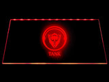 League Of Legends Tank (2) LED Sign - Red - TheLedHeroes