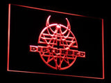 Disturbed (2) LED Neon Sign USB - Red - TheLedHeroes