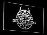 Disturbed (2) LED Neon Sign Electrical - White - TheLedHeroes