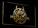 Disturbed (2) LED Neon Sign Electrical - Yellow - TheLedHeroes