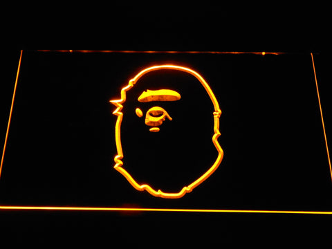 FREE Bape LED Sign - Yellow - TheLedHeroes