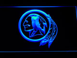 Washington Redskins (9) LED Neon Sign USB - Blue - TheLedHeroes