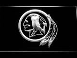 Washington Redskins (9) LED Neon Sign Electrical - White - TheLedHeroes