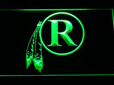 FREE Washington Redskins (10) LED Sign - Green - TheLedHeroes