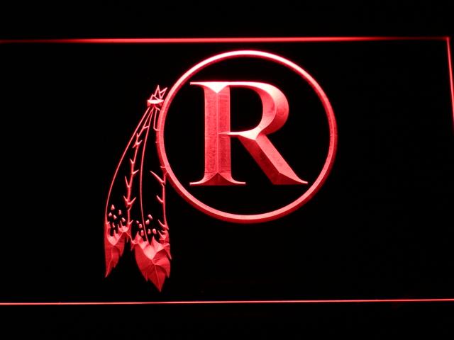 Washington Redskins (10) LED Neon Sign Electrical - Red - TheLedHeroes