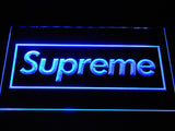 Supreme LED Neon Sign USB - Blue - TheLedHeroes