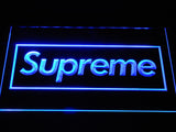 FREE Supreme LED Sign - Blue - TheLedHeroes