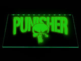 FREE The Punisher LED Sign - Green - TheLedHeroes