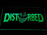 Disturbed (3) LED Neon Sign USB - Green - TheLedHeroes