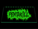 League Of Legends Pentakill (4) LED Sign - Green - TheLedHeroes