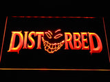 Disturbed (3) LED Neon Sign Electrical - Orange - TheLedHeroes