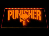 FREE The Punisher LED Sign - Orange - TheLedHeroes