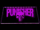 The Punisher LED Neon Sign USB - Purple - TheLedHeroes