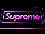 FREE Supreme LED Sign - Purple - TheLedHeroes