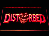 FREE Disturbed (3) LED Sign - Red - TheLedHeroes