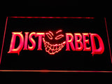 Disturbed (3) LED Neon Sign Electrical - Red - TheLedHeroes