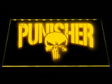 FREE The Punisher LED Sign - Yellow - TheLedHeroes