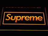 Supreme LED Neon Sign USB - Yellow - TheLedHeroes