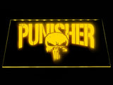 The Punisher LED Neon Sign Electrical - Yellow - TheLedHeroes