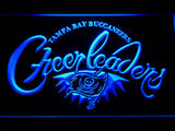 Tampa Bay Buccaneers Cheerleaders LED Neon Sign USB - Blue - TheLedHeroes