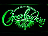 Tampa Bay Buccaneers Cheerleaders LED Neon Sign USB - Green - TheLedHeroes