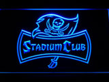 Tampa Bay Buccaneers Stadium Club LED Neon Sign Electrical - Blue - TheLedHeroes
