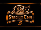 Tampa Bay Buccaneers Stadium Club LED Neon Sign Electrical - Orange - TheLedHeroes