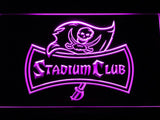 Tampa Bay Buccaneers Stadium Club LED Neon Sign Electrical - Purple - TheLedHeroes
