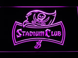 Tampa Bay Buccaneers Stadium Club LED Neon Sign USB - Purple - TheLedHeroes