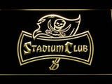 Tampa Bay Buccaneers Stadium Club LED Neon Sign Electrical - Yellow - TheLedHeroes