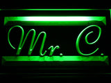 Tampa Bay Buccaneers Mr. C. LED Neon Sign USB - Green - TheLedHeroes
