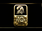Tampa Bay Buccaneers 10th Anniversary LED Neon Sign USB - Yellow - TheLedHeroes