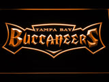 Tampa Bay Buccaneers (4) LED Neon Sign USB - Orange - TheLedHeroes
