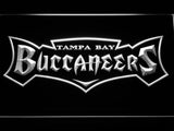 Tampa Bay Buccaneers (4) LED Neon Sign USB - White - TheLedHeroes