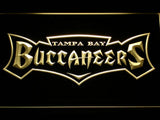 Tampa Bay Buccaneers (4) LED Neon Sign USB - Yellow - TheLedHeroes