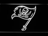 Tampa Bay Buccaneers (5) LED Neon Sign USB - White - TheLedHeroes
