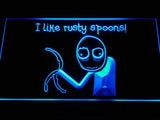 Salad Fingers LED Neon Sign Electrical - Blue - TheLedHeroes