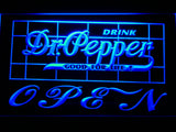 FREE Dr Pepper Open LED Sign - Blue - TheLedHeroes