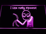 Salad Fingers LED Neon Sign Electrical - Purple - TheLedHeroes