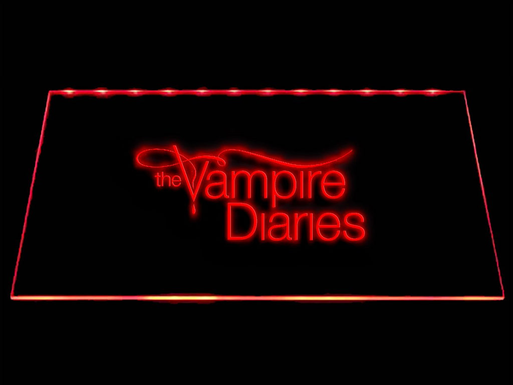 The Vampire Diaries LED Neon Sign Electrical - Red - TheLedHeroes