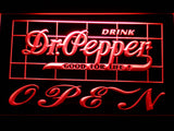 FREE Dr Pepper Open LED Sign - Red - TheLedHeroes