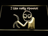 Salad Fingers LED Neon Sign Electrical - Yellow - TheLedHeroes