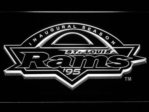 Saint Louis Rams Inaugural Season LED Neon Sign Electrical - White - TheLedHeroes