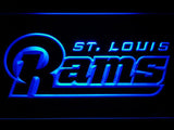 Saint Louis Rams (5) LED Neon Sign Electrical - Blue - TheLedHeroes