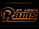 Saint Louis Rams (5) LED Neon Sign USB - Orange - TheLedHeroes