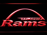 Saint Louis Rams (6) LED Neon Sign USB - Red - TheLedHeroes