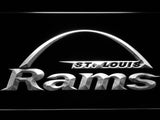 Saint Louis Rams (6) LED Neon Sign USB - White - TheLedHeroes