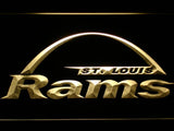 Saint Louis Rams (6) LED Neon Sign USB - Yellow - TheLedHeroes