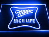 Miller High Life LED Neon Sign Electrical - Blue - TheLedHeroes